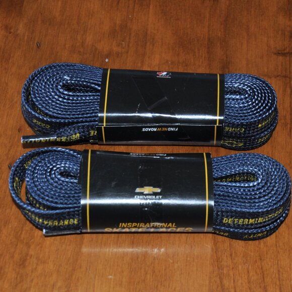 Team Canada Chevy Power Play Gear Inspiration Skate Laces NEW - Picture 3 of 5